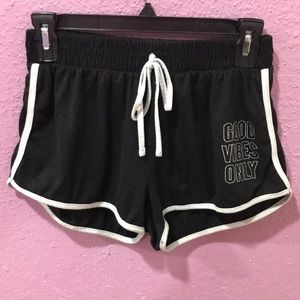good vibes only lounge shorts